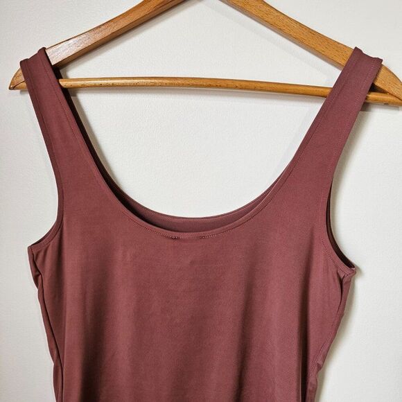 NWT EXPRESS SCOOP NECK BODY CONTOUR SCOOPNECK BODYSUIT TANK SIZE M - Picture 9 of 13